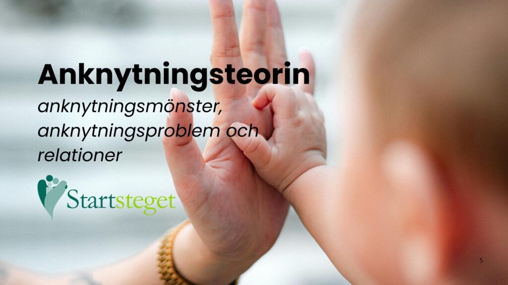 Anknytningsteorin